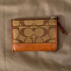 Coach wallet; FREE w/ purchase of a bag